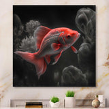 Black And Red Tropical Fish III