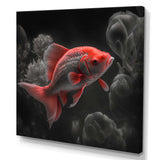 Black And Red Tropical Fish III