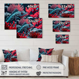 Tropical Fish In Blue And Red I