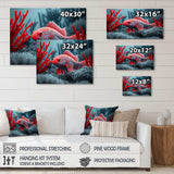 Tropical Fish In Blue And Red II