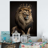 Portrait Of A Lion King I