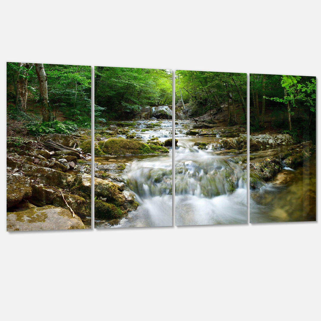 Natural Spring Waterfall Multi-Panels