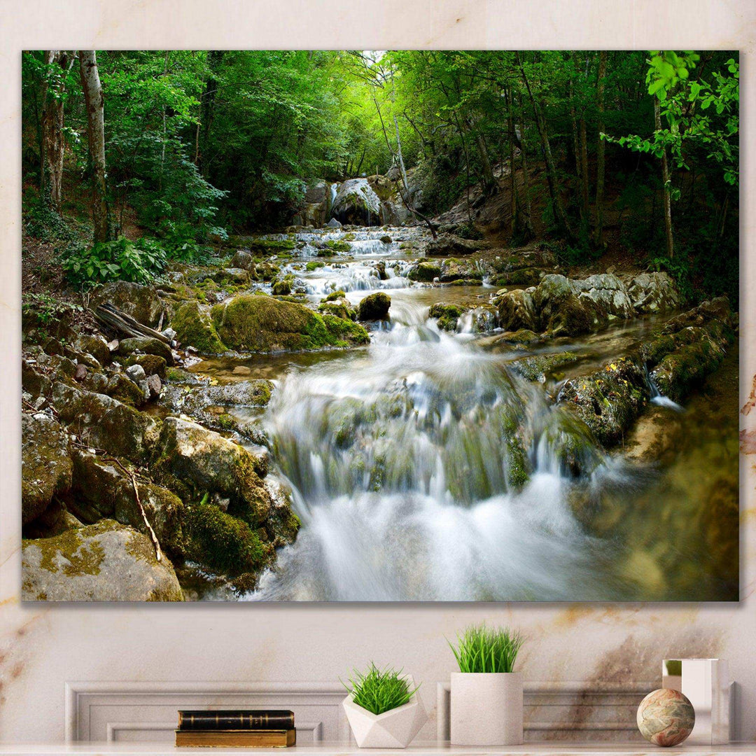 Natural Spring Waterfall