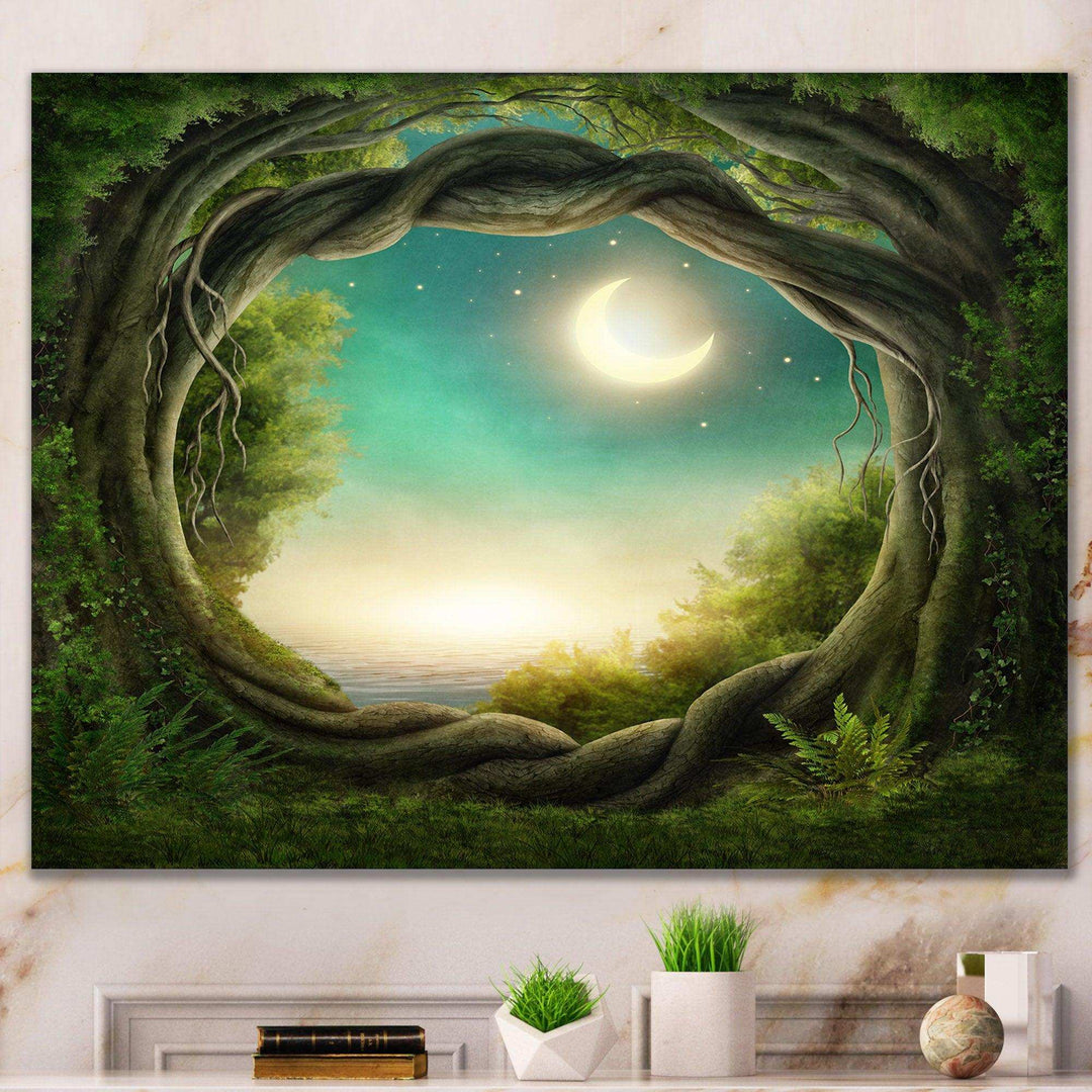 Enchanted Dark Forest