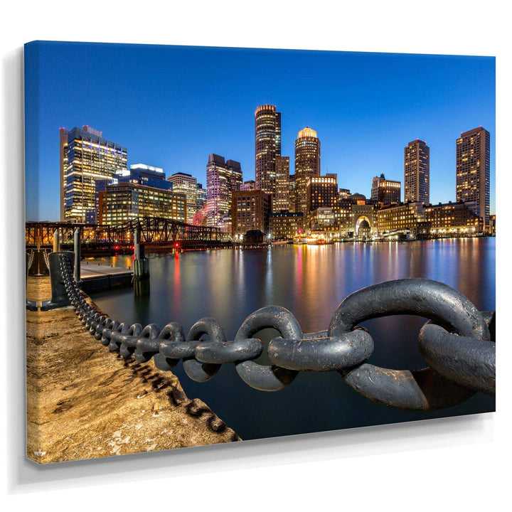 Boston Skyline at Dusk