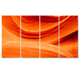 Antelope Canyon Orange Wall Multi-Panels