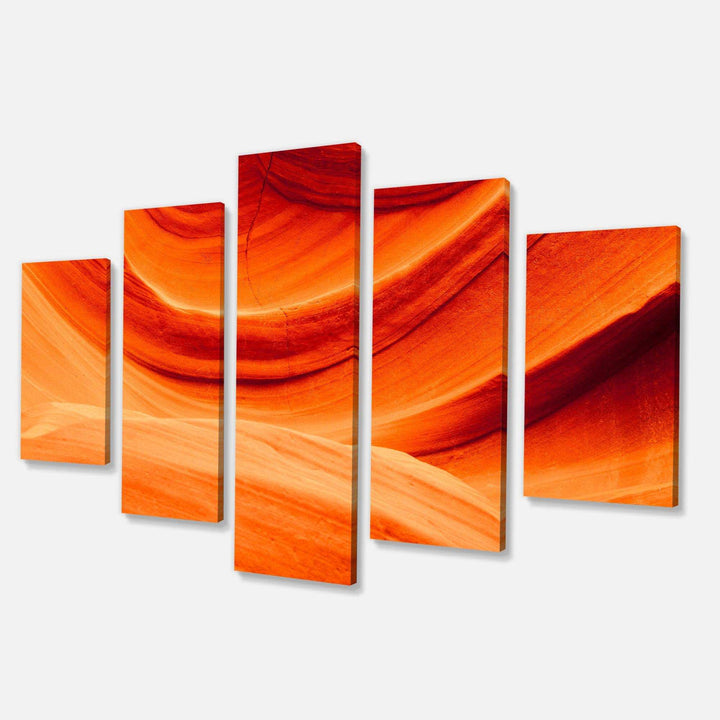 Antelope Canyon Orange Wall Multi-Panels