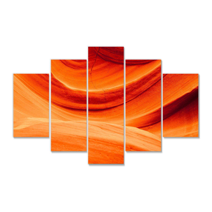 Antelope Canyon Orange Wall Multi-Panels