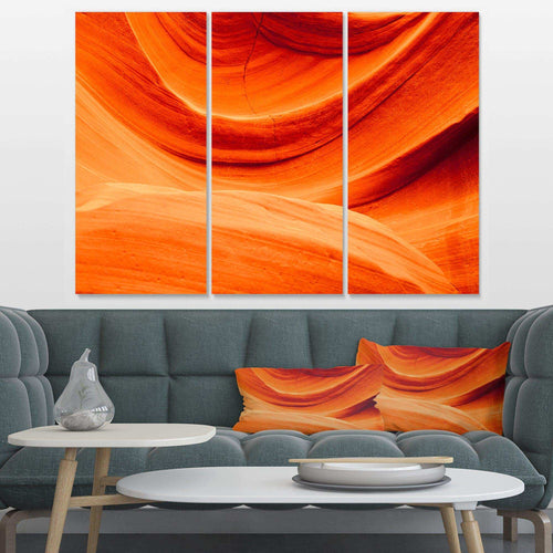 Antelope Canyon Orange Wall Multi-Panels