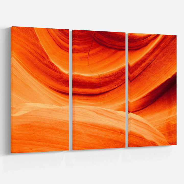 Antelope Canyon Orange Wall Multi-Panels