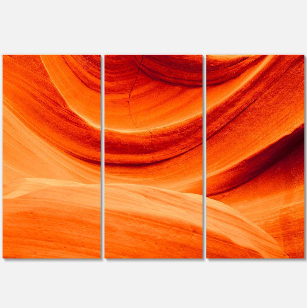 Antelope Canyon Orange Wall Multi-Panels