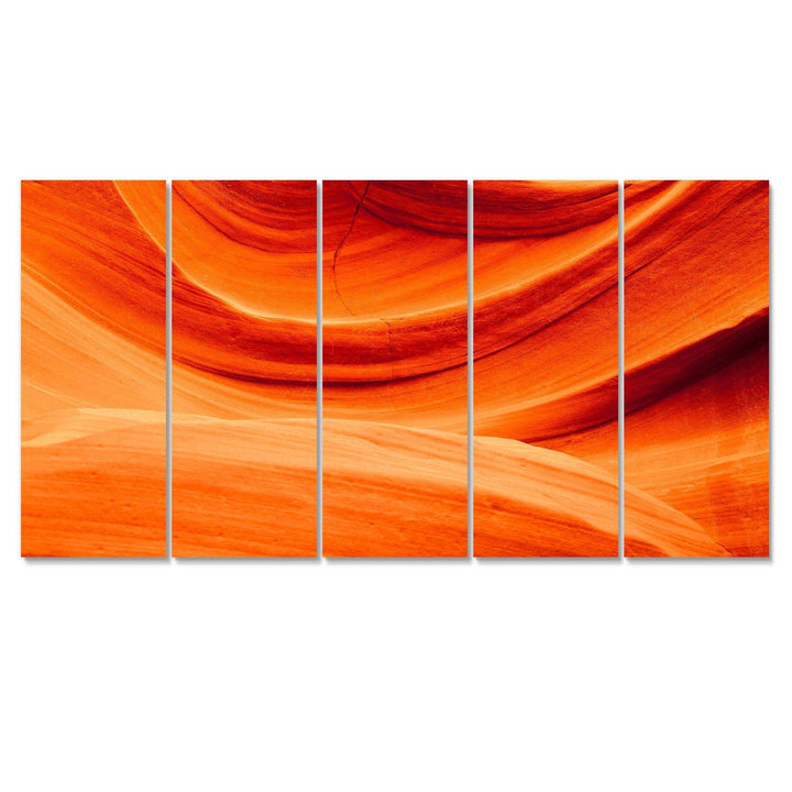 Antelope Canyon Orange Wall Multi-Panels