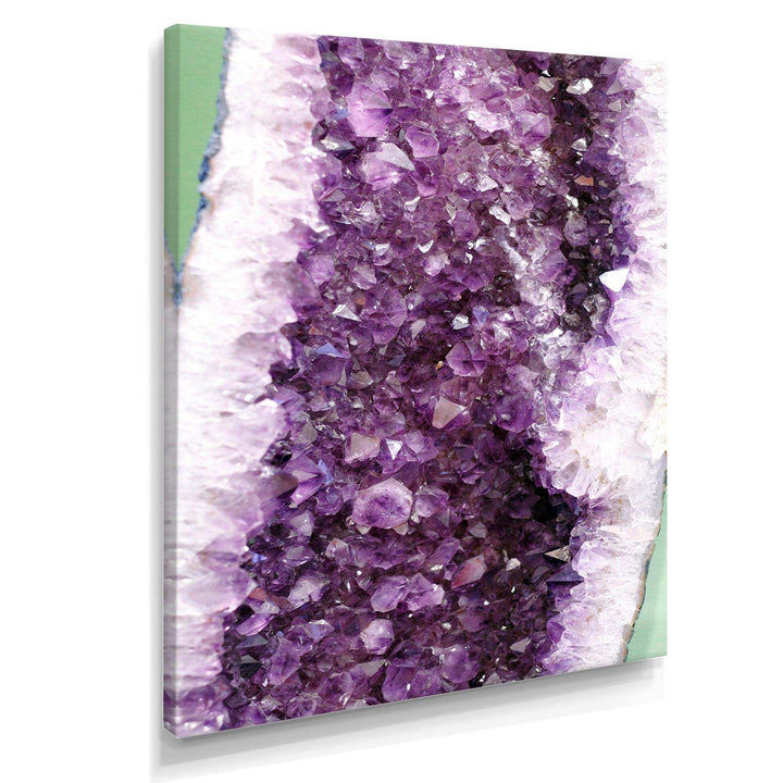 Purple Precious Stones - Modern Bedroom Wall Art