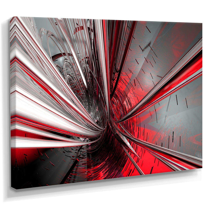 Fractal Deep into Middle - Modern Living Room Wall Decor