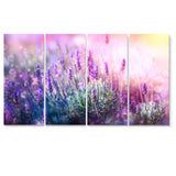 Growing and Blooming Lavender Multi-Panels