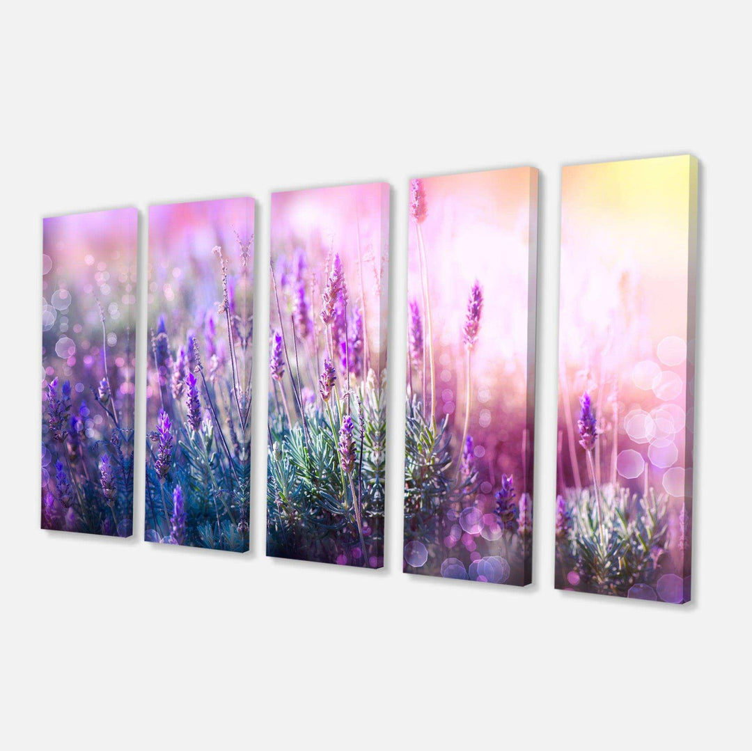 Growing and Blooming Lavender Multi-Panels