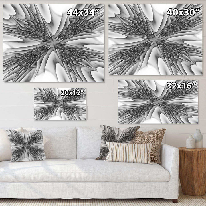Fractal Magical Depth - Modern Living Room Wall Decor