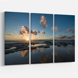 Sunset at La Perhouse Beach Multi-Panels