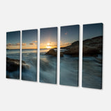 Sydney Seashore at Sunset Multi-Panels