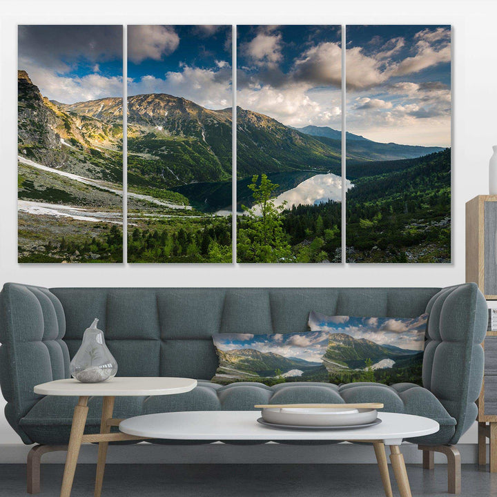 Summer at Polish Tatra Mountains Multi-Panels