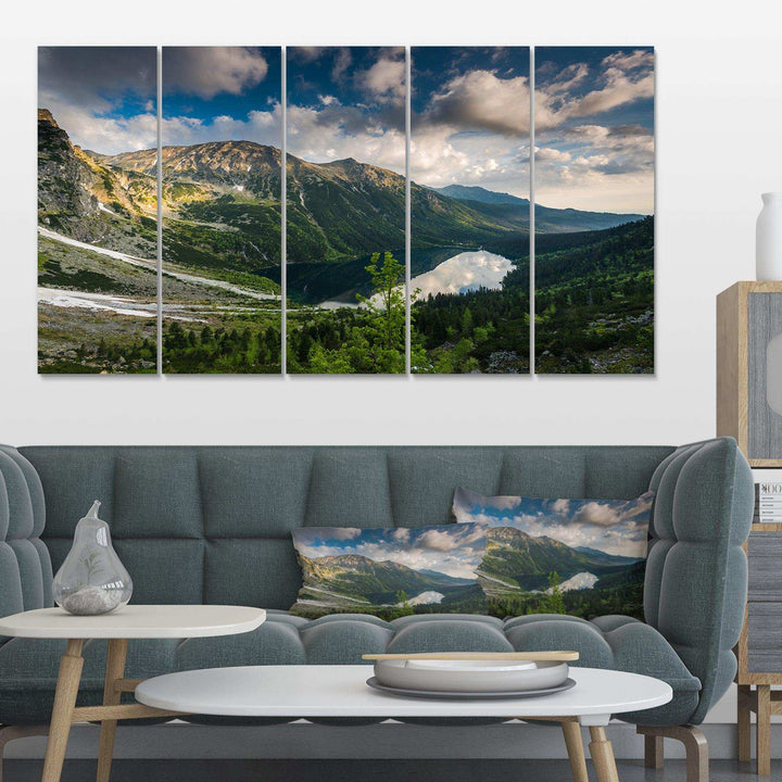 Summer at Polish Tatra Mountains Multi-Panels
