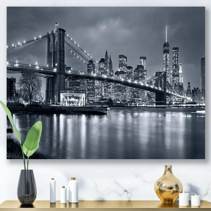 Panorama New York City at Night